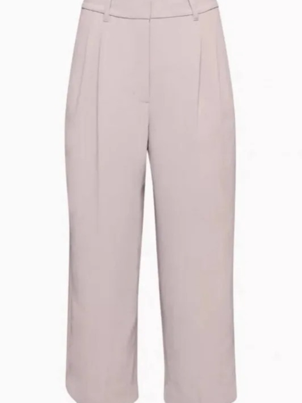 NWT Aritzia Wilfred Carrot Crepe Pants (Short) - Vin Gris Size 8